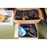 2 Boxes of assorted Camera Bags inc Vivanco etc