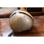 Vintage Everoak motorcycle helmet