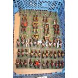 Collection of Hand Painted Plastic 25mm North African Cavalry and Archers