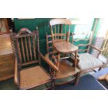 Collection of assorted 19thC and Later chairs