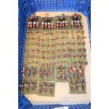 Collection of Hand Painted Plastic 25mm Roman and other Soldiers