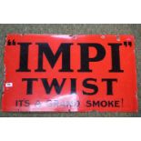 ''Impi'' Twist it's a Grand Smoke' Advertising sign 75 x 45cm