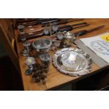 Collection of assorted Silver-plated tableware