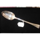 Large 19thC Silver Basting Spoon London 1860 160g total weight