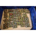 Collection of Hand Painted Plastic 25mm South American Aztec warriors