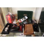 Collection of assorted small items inc. Watches, Wallets etc