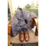 Josef Seibel Brown Leather brogues size 8 and a Monsoon Small size Jacket