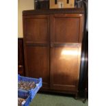 Oak wardrobe with fitted interior