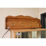 Pine Hall coat rack