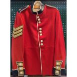 British Army Grenadier Guards Jacket Tunic with Silvered Thread and later buttons