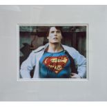 Christopher Reeve signed photo March 1th 1994 at the Beverley Hilton Hotel, California. COA to