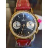 Breitling Geneve Top Time Gentlemens wristwatch in gilt case 2003 stamped to reverse 1960s