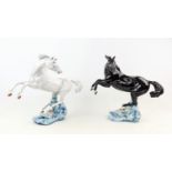 Boxed Royal Doulton Nightfall Equine figure HN 4887 modelled by Alan Maslankowski with decorative
