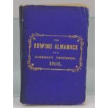 A rare book "The Rowing Almanack & Oarsman's Companion 1903" in overall good condition - see images.