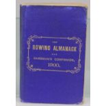 A rare book "The Rowing Almanack & Oarsman's Companion 1900" in overall good condition - see images.