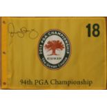 Rory McIlroy 2012 PGA Winner Signed Kiawah Island Flag An official 2012 PGA Championship Flag signed