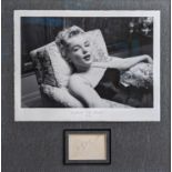 Signed Marilyn Monroe Gentlemen Prefer Blondes Limited Edition 16 out of 275 with blind stamp Fine