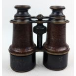 Pair of Field WWI Binoculars property of Sidney Smith who volunteered for service with the Army 30/