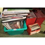 Collection of assorted Vinyl Records and Singles inc. The Beatles, Slayer etc