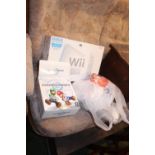 Boxed Wii Games system and accessories