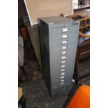 Bisley metal drawer unit