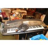 Yamaha PSR 8000 Keyboard with pedal and stand