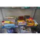 Good collection of Boxed Dinky Toy vehicles to include 982 Pullmore Transporter, 955 Fire Engine,