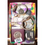 collection of assorted Coins, Jewellery and watches