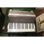 Cased Piano Accordion Mazzini Super