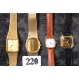 Ladies Longines wristwatch, Certina watch, Limit wristwatch and a Khorrassany wristwatch