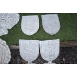 Collection of 4 England Shield masks