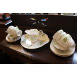 Shelley Celandine part Tea Set