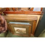 Collection of assorted Gilt Gesso and other framed pictures and prints