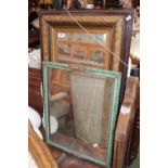 Collection of assorted framed mirrors