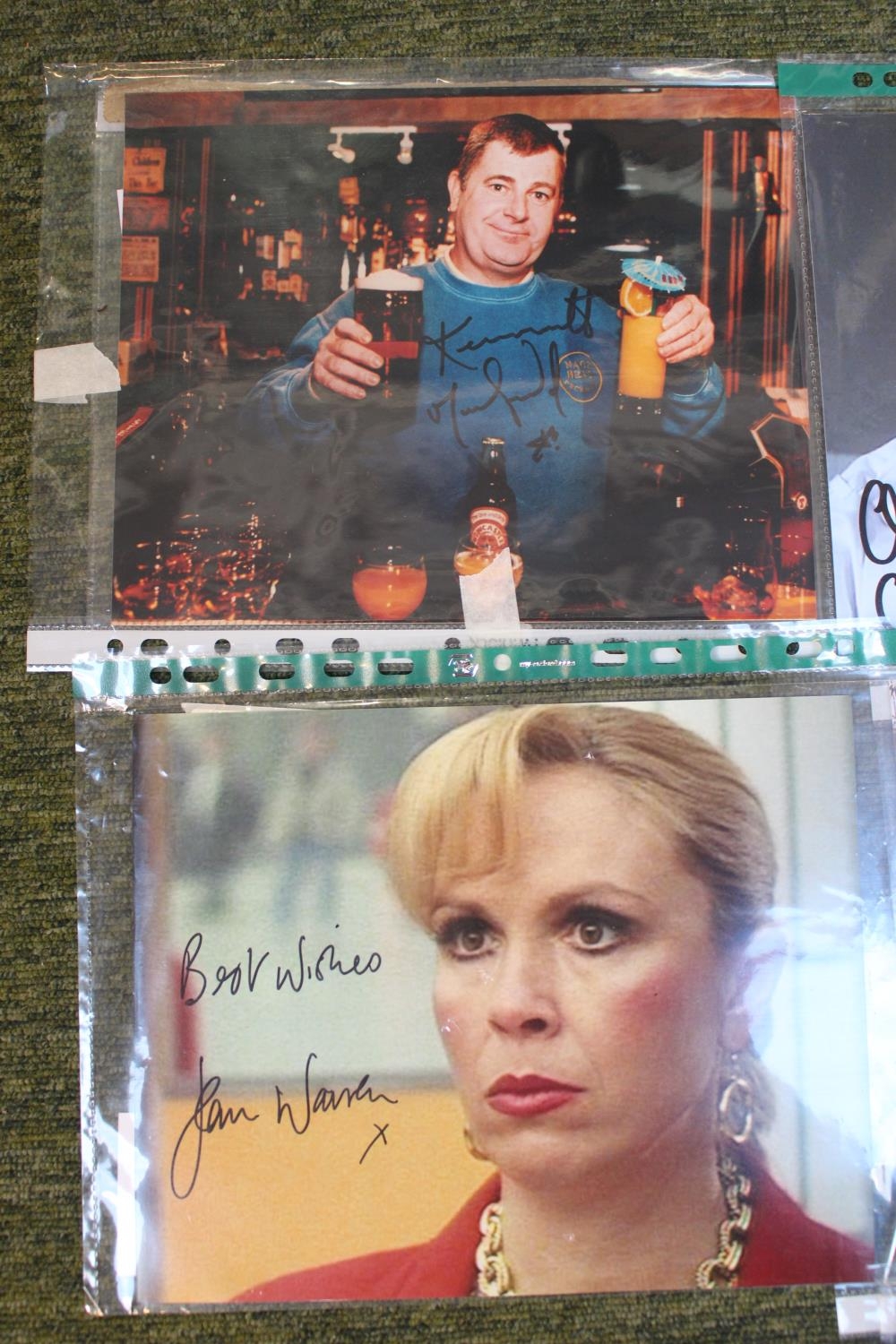 Seven Signed Only Fools and Horses Cast Photographic Prints, 3 with COAS Ken MacDonald, John - Image 3 of 4