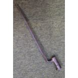 19thC Bayonet with military arrow markings