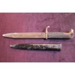 WW2 German Bayonet and scabbard