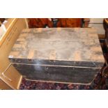 Vintage Pine travelling chest