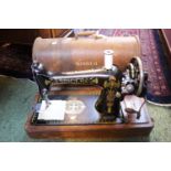 Cased Singer Sewing machine