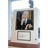 John Inman Autograph signed Photographic print with COA