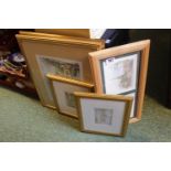 Collection of assorted framed pictures and prints