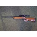 BSA Meteor Air Rifle with scope