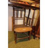 Childs Bamboo effect chair with ply seat