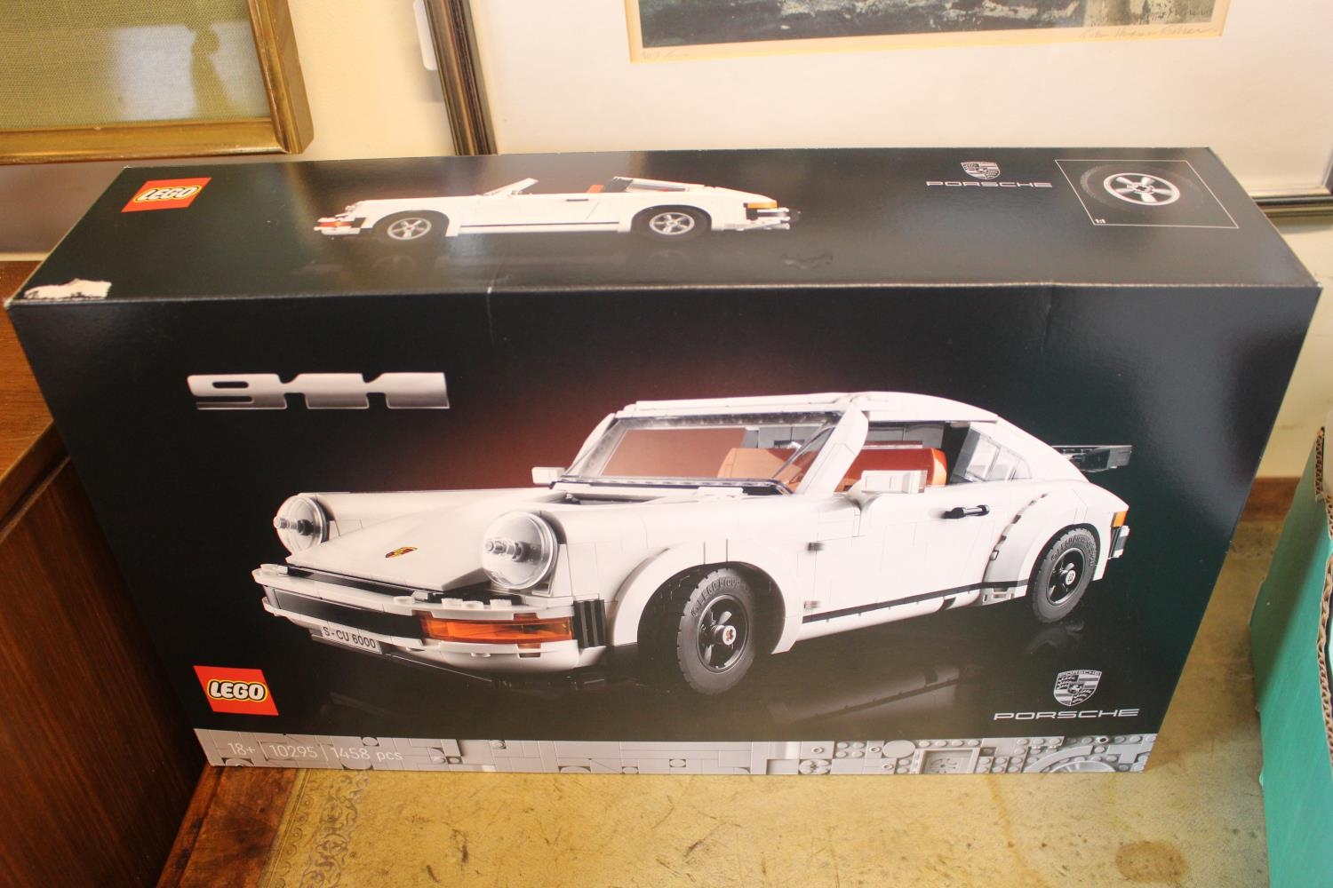 Boxed and Sealed Lego 911 Porsche 10295 with 1458pc