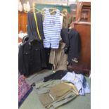 Large collection of Military clothing and uniforms