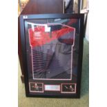 Phil 'The Power' Taylor signed Shirt 58 x 83cm total size