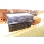 Vintage Pioneer Tape Player and Amplifier