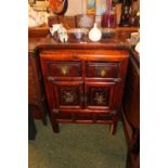 Chinese Cabinet with metal drop handles