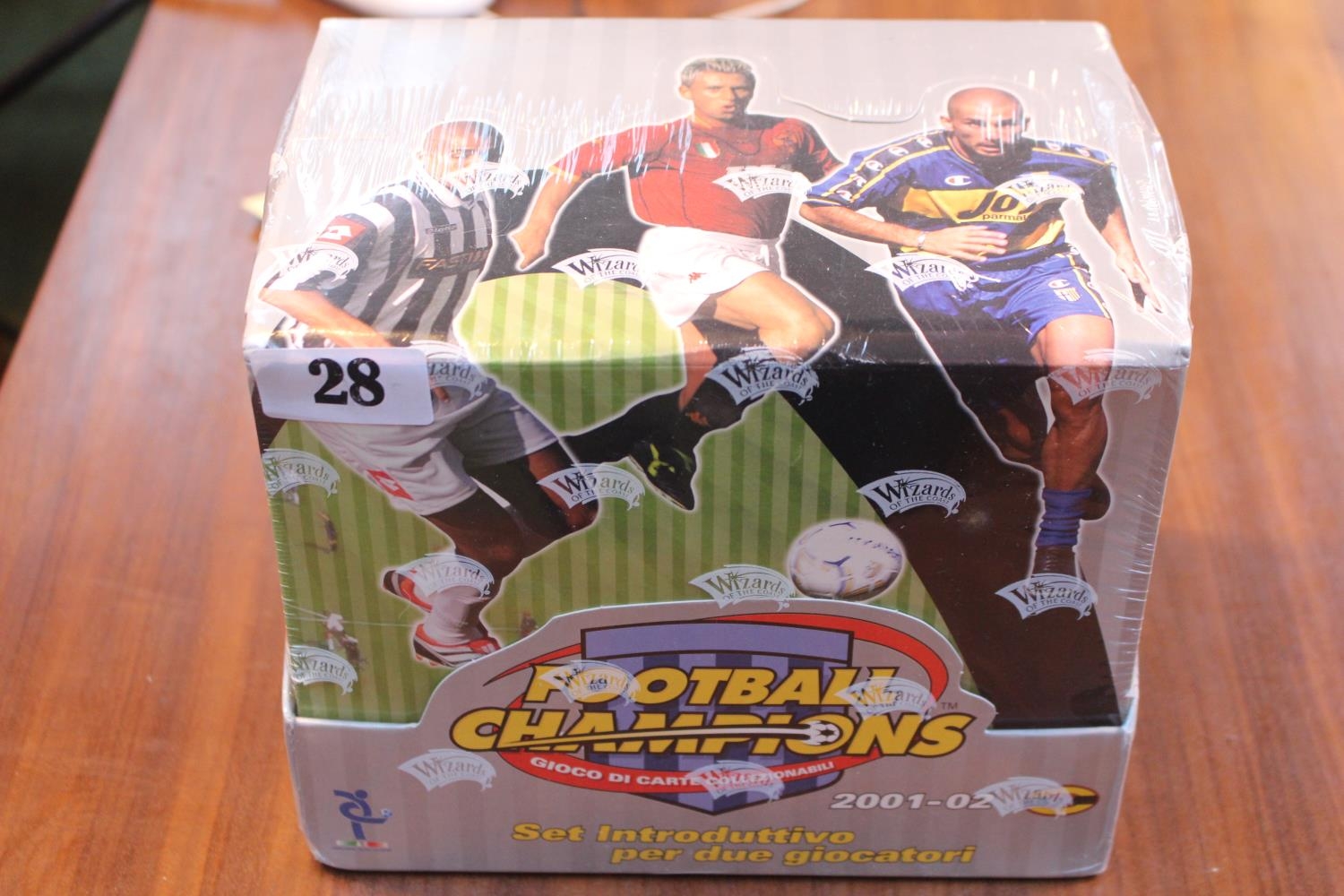 Large, boxed Football Champions 2001-02 sealed Wizards of the Coast