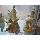 Eight Royal Doulton figures; Enchantment Collection; Rumpelstiltskin (a/f), Queen of the Dawn, Fairy